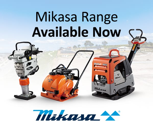 Mikasa range of Compaction Equipment