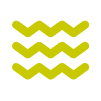 wave icon in yellow